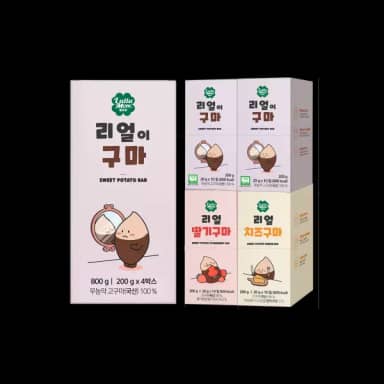 룰루맘 리얼이구마 4랑해세트 40봉 공구